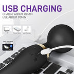 Appareil de massage vibrant double conçu pour détendre les muscles du dos, des épaules, de la nuque et des jambes après l’effort ou une longue journée.