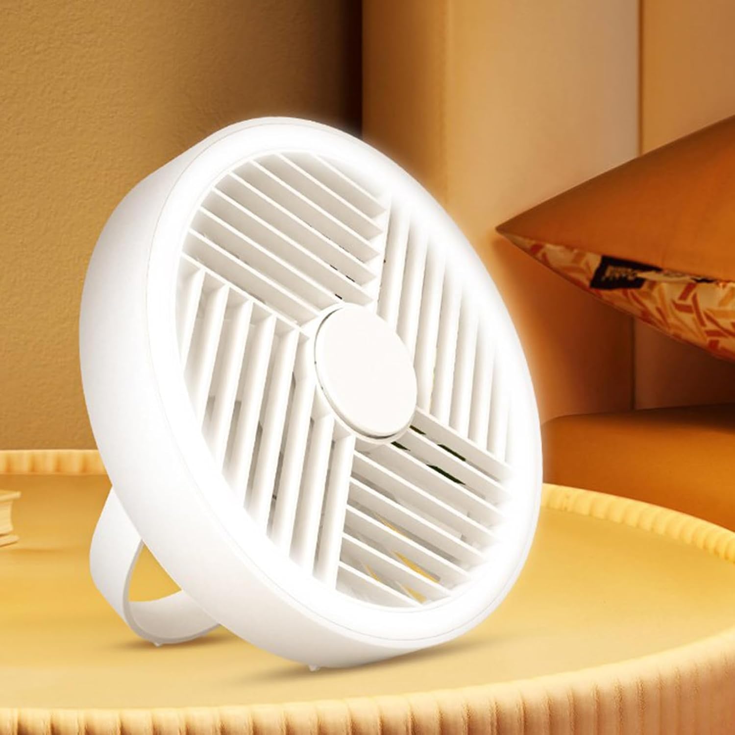 Ventilateur portable à vitesse réglable rotatif à 360°