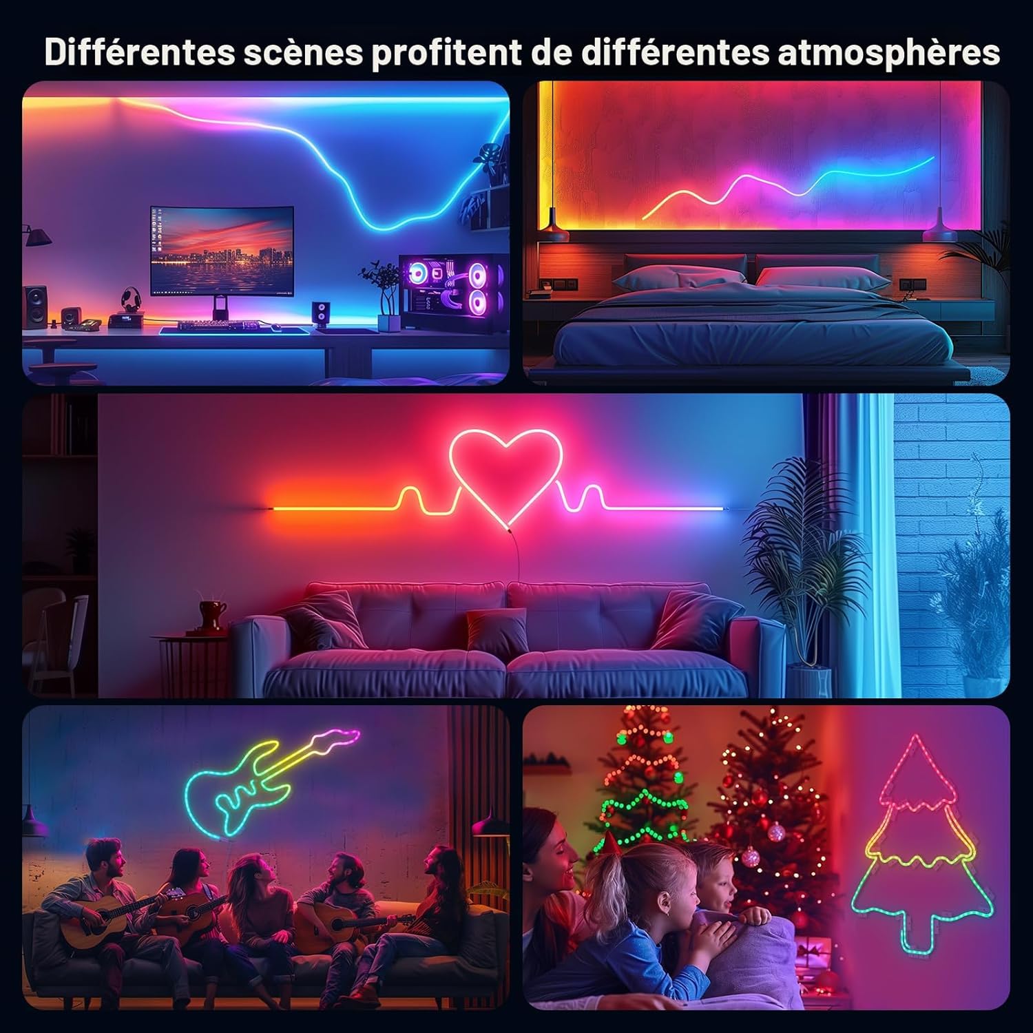 Bande lumineuse néon LED