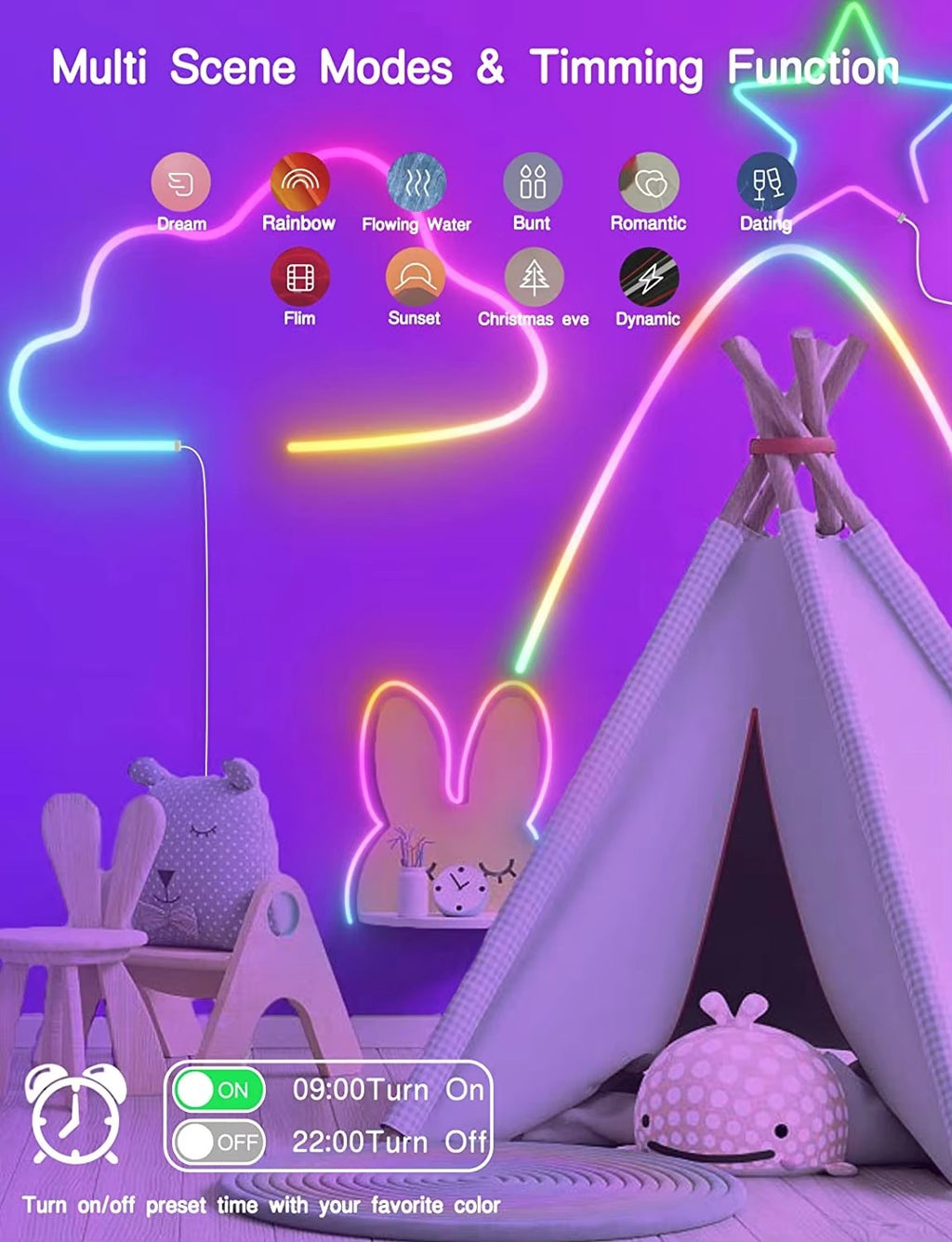 Bande lumineuse néon LED