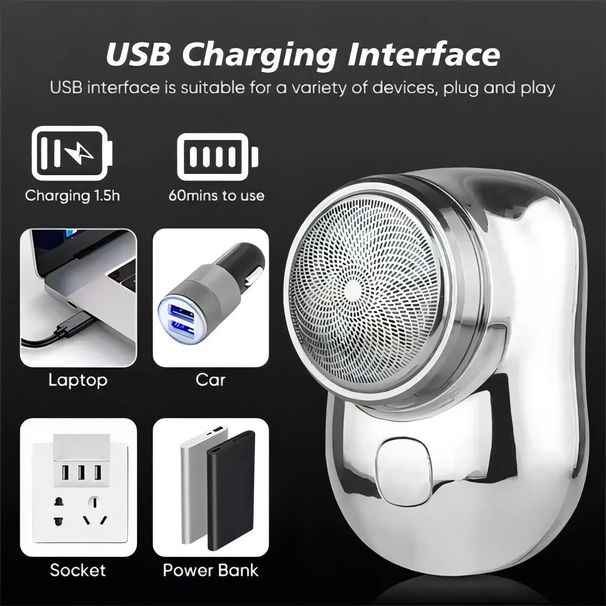 Rasoir électrique portable