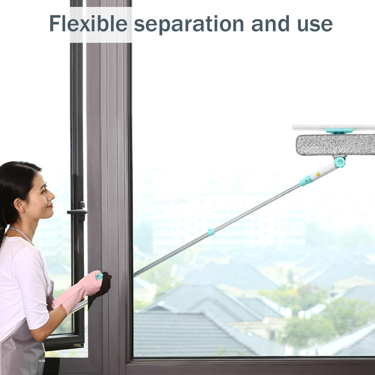 Nettoyeur de vitres double face