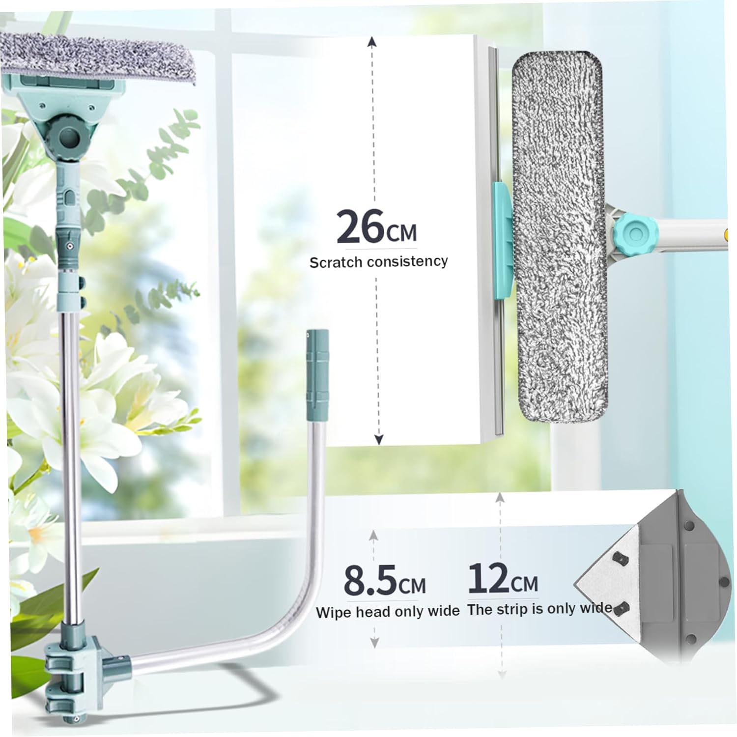 Nettoyeur de vitres double face