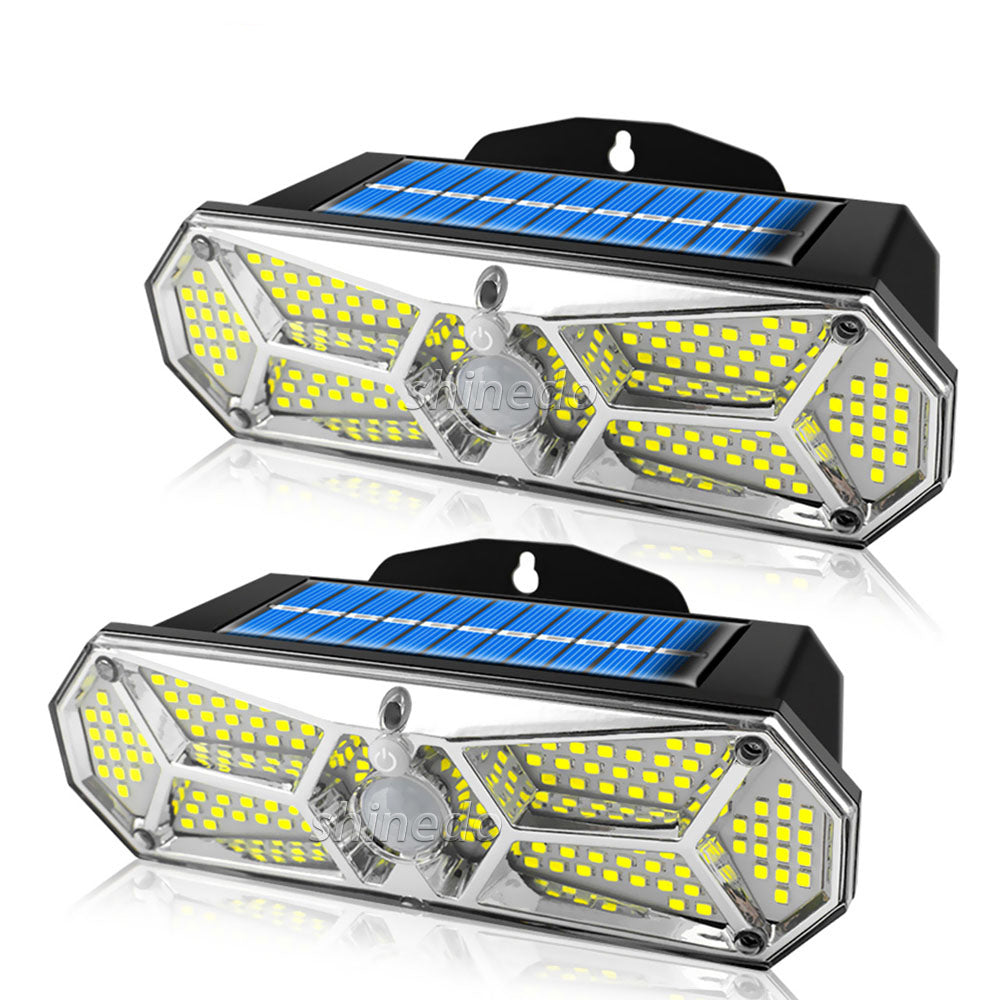 Applique murale solaire à 126 led avec détecteur de mouvement