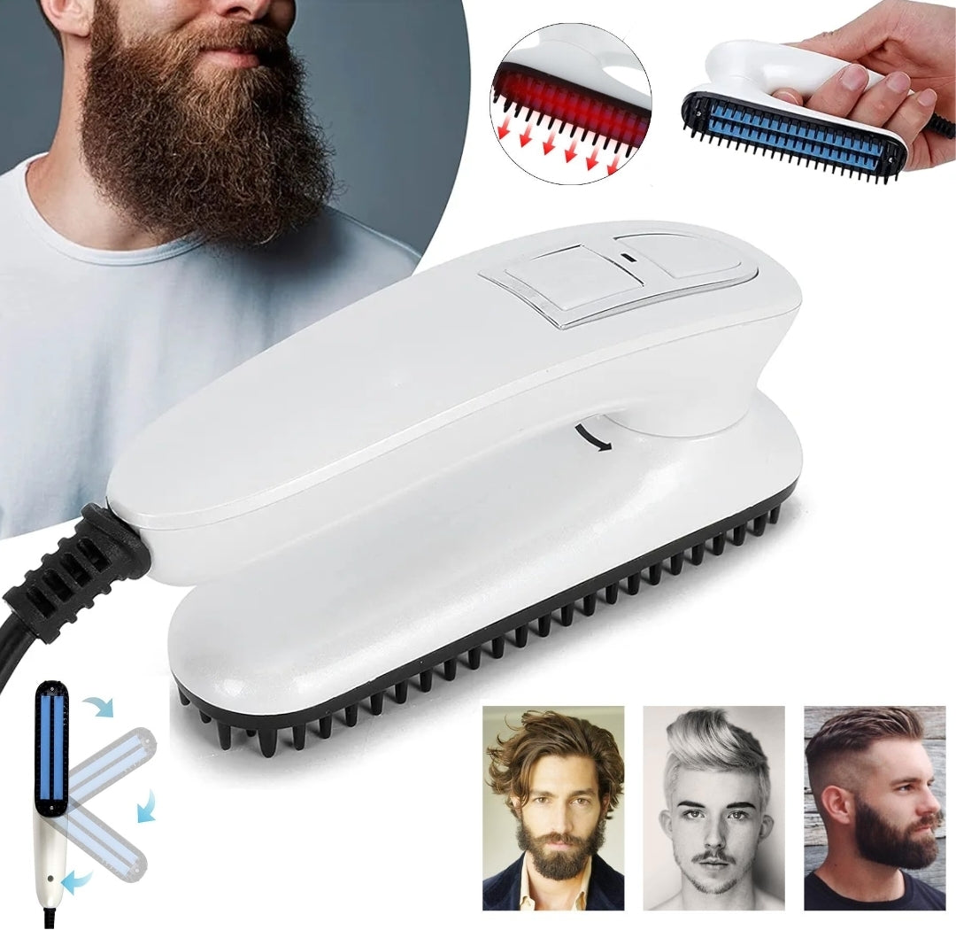 Brosse Lissante électrique Pour Cheveux Et Barbe Pour Homme