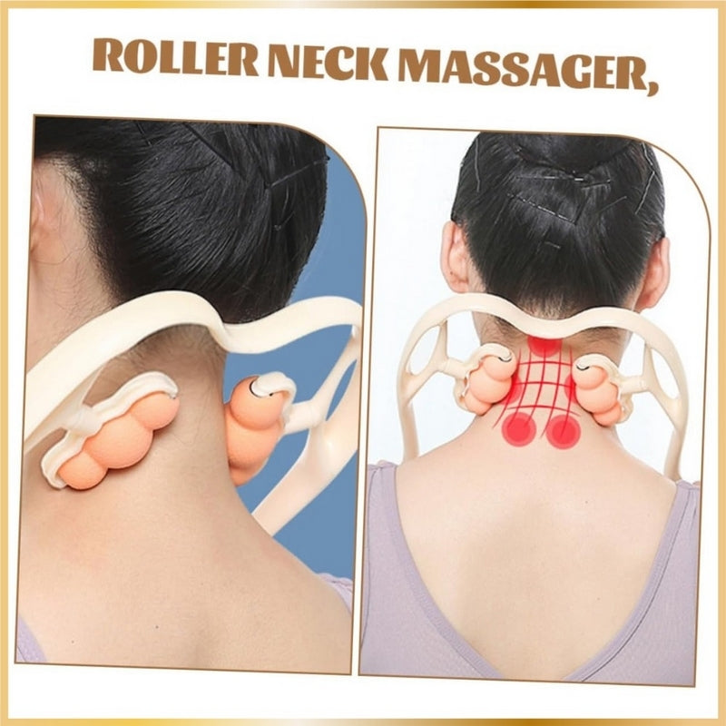 Masseur Manuel pour le Cou à 6 Têtes