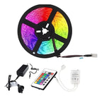Ruban LED RGB Étanche 16 Couleurs 4 Modes 5M Télécommande