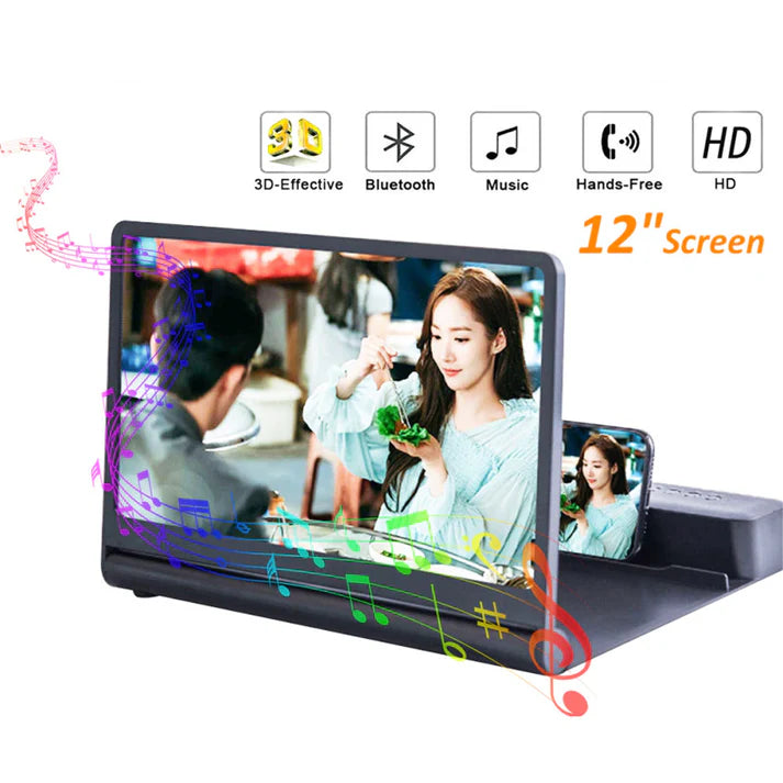 3D Phone Screen Magnifier with Bluetooth