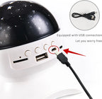 Baffle Haut Parleur Bluetooth Starry Avec Projecteur Ciel