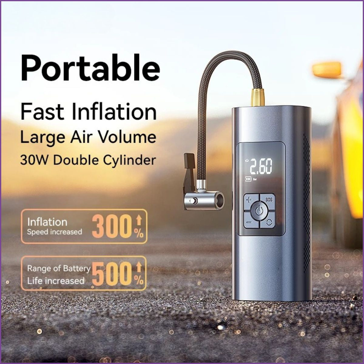 Compresseur d’air portable