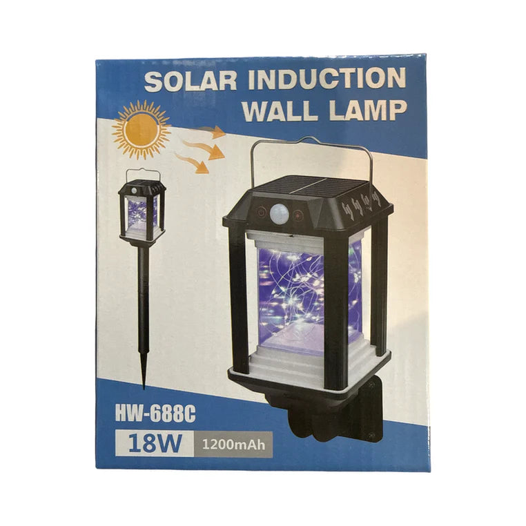 Lampe solaire LED étanche pour jardin extérieur