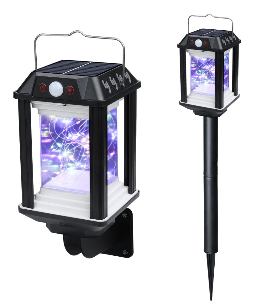 Lampe solaire LED étanche pour jardin extérieur