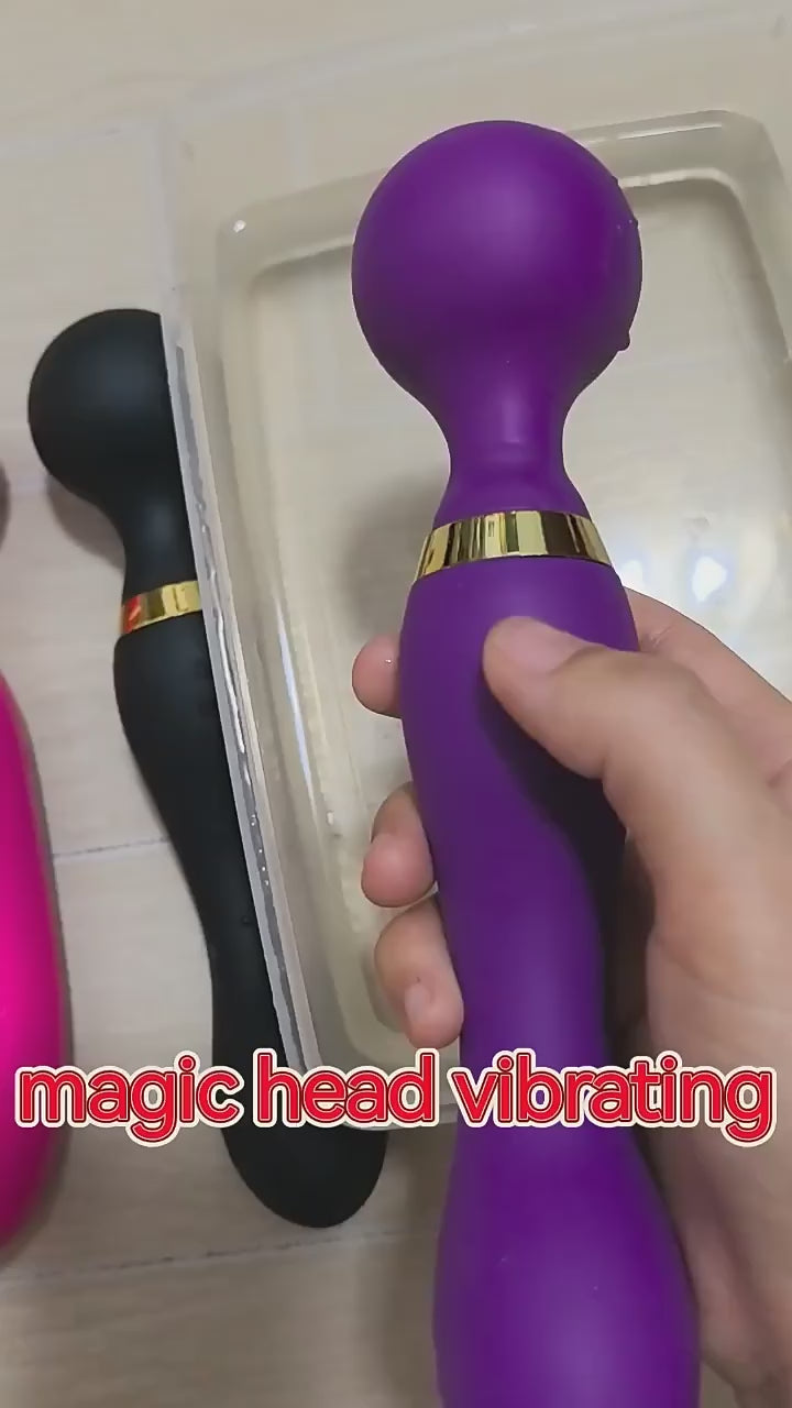 Appareil de massage vibrant double conçu pour détendre les muscles du dos, des épaules, de la nuque et des jambes après l’effort ou une longue journée.